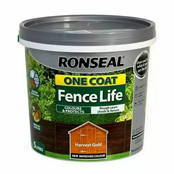 Ronseal One Coat Fencelife Harvest Gold