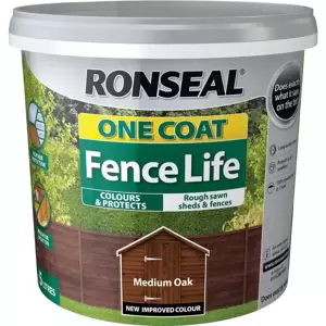 Ronseal One Coat Fencelife Medium Oak