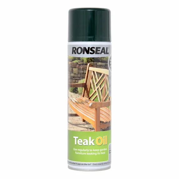 Ronseal Teak Oil Aerosol 500ml