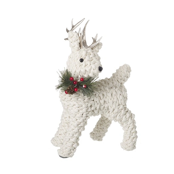 Ropework Reindeer Ornament - image 2
