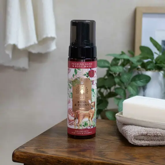 Rose & Peony Foaming Hand & Body Wash