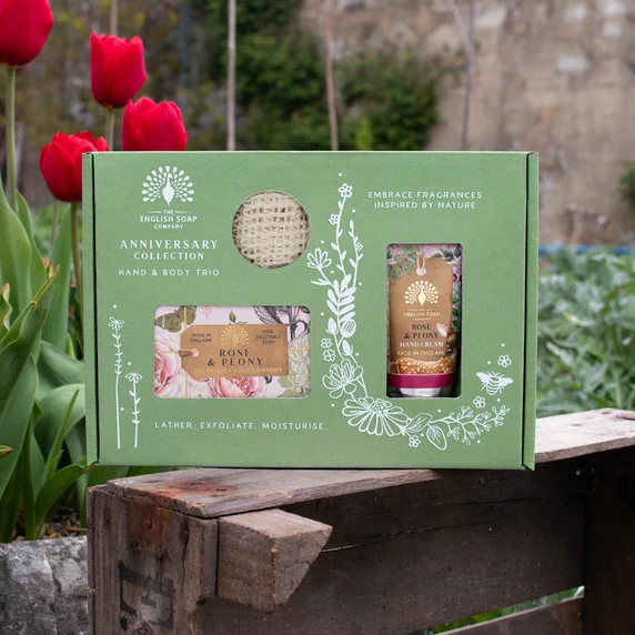 Rose & Peony Hand & Body Trio Gift Set