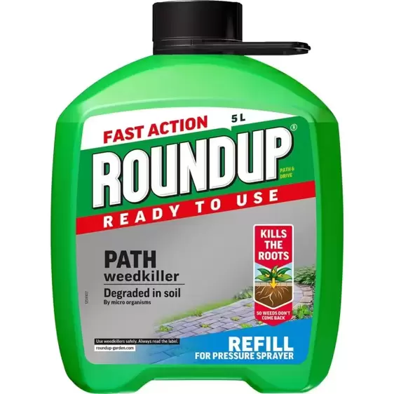 Roundup Path & Drive Pump 'n Go Weedkiller 5L