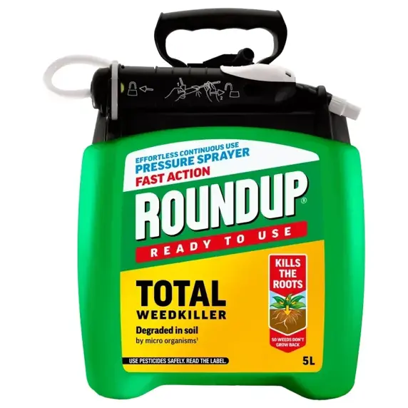 Roundup Total Weedkiller Pump 'n Go 5L