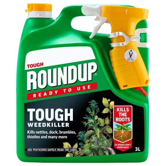 Roundup Tough Weedkiller 3L