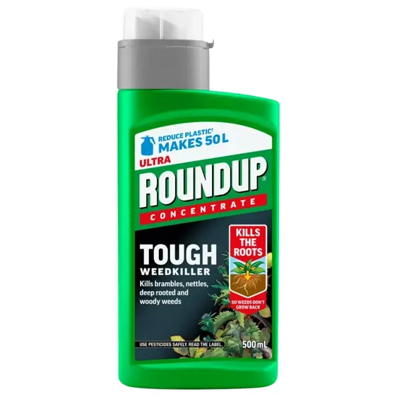 Roundup Ultra Tough Weedkiller 500ml