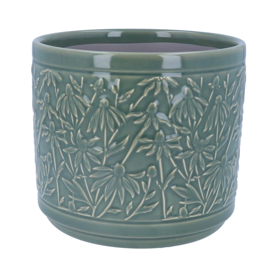 Rudbeckia Embossed Pot - Small