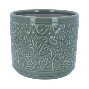 Rudbeckia Embossed Pot - Small