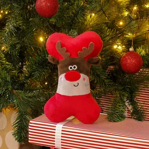 Rudolph Plush Bone Toy