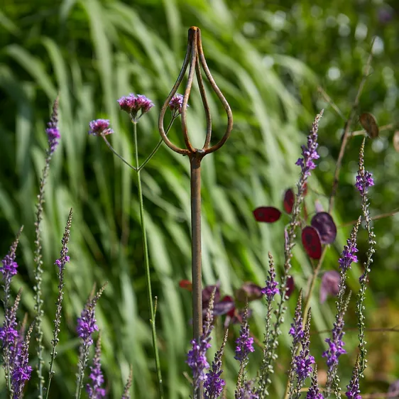 Rusted Spire Plant Stake