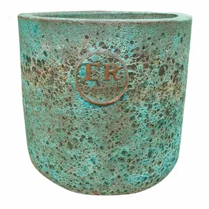 Rustic Jade Round Planter Ø39cm