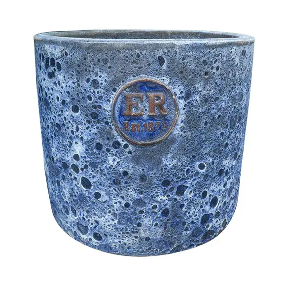 Rustic Lapis Cylinder Planter Ø30cm