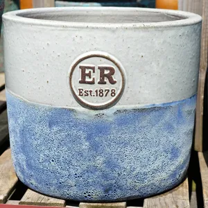 Rustic Lapis Half Glaze Planter Ø49cm