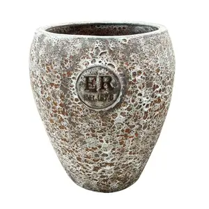 Rustic Quartz Tall Urn Planter - Medium