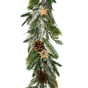 Rustic Star Artificial Garland