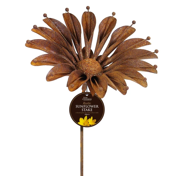 Rustic Sunflower Stake - image 2