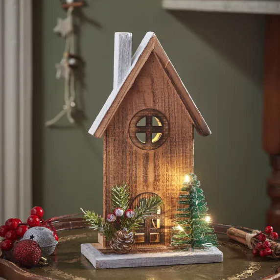 Rustic Wooden House Decoration