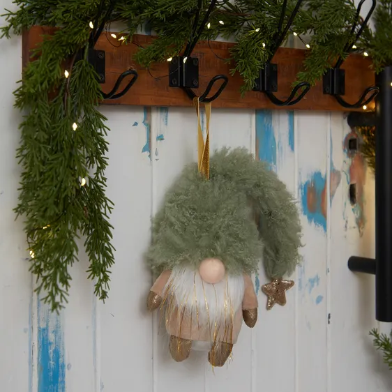 Sage Gonk Hanging Pendant