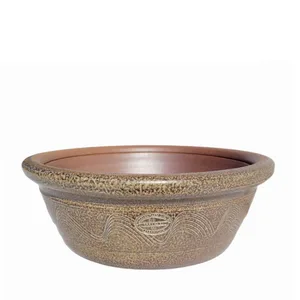 Salt Glazed Alpine Bowl Planter Ø30cm - image 1