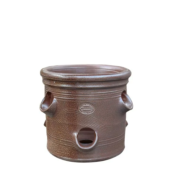 Salt Glazed Herb Pot Ø26cm