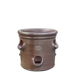 Salt Glazed Herb Pot - Small