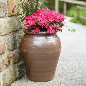 Salt Glazed Pot Ø40cm - image 2
