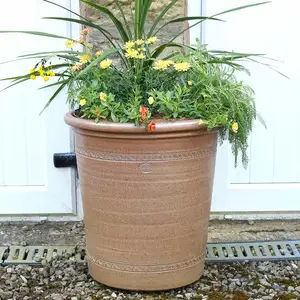 Salt Glazed Tall Planter Ø45cm - image 2