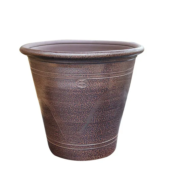 Salt Glazed Tall Planter - Medium