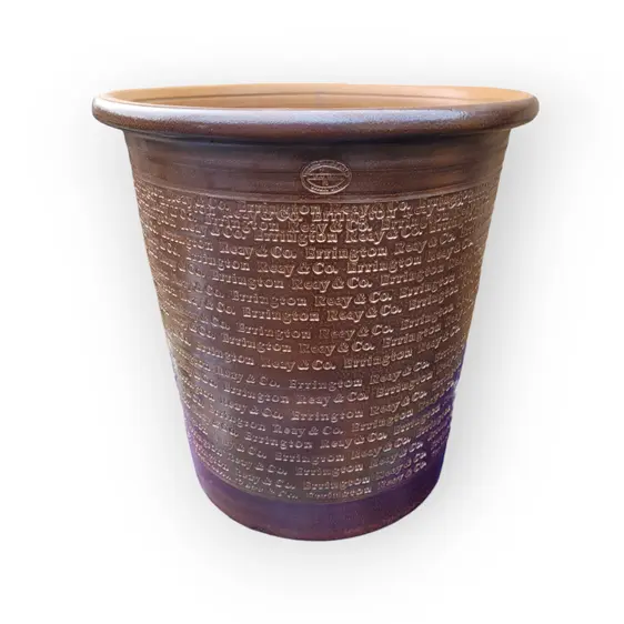 Salt Glazed Unique Tall Planter - Large - image 2
