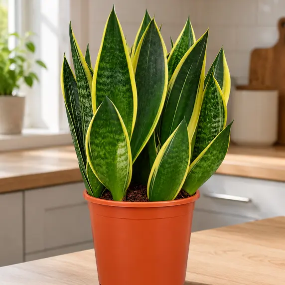 Sansevieria trifasciata 'Canary' 21cm - image 2
