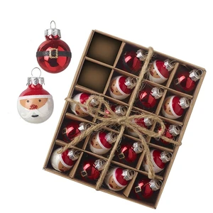Santa Bauble Set