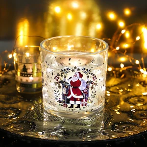Santa Light Up Candle - image 1