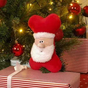 Santa Plush Bone Toy
