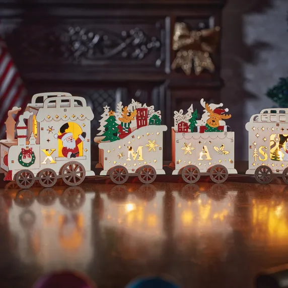 Santa's Express Illuminated Decoration