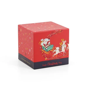 Santa Sleigh Christmas Mug - image 2