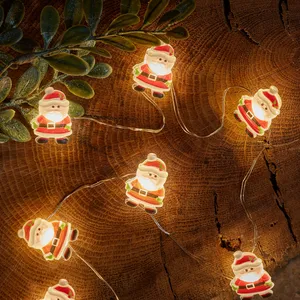 Santa String Lights