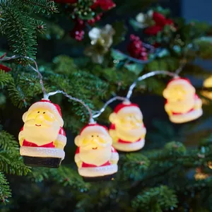 Santa String Lights
