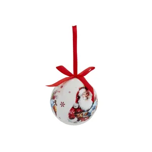 Santa Vintage Bauble Set - image 2