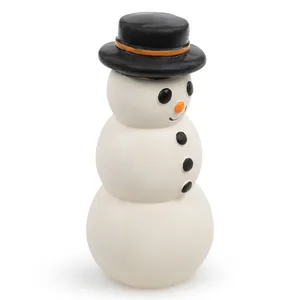 Santos Snowman Dog Toy