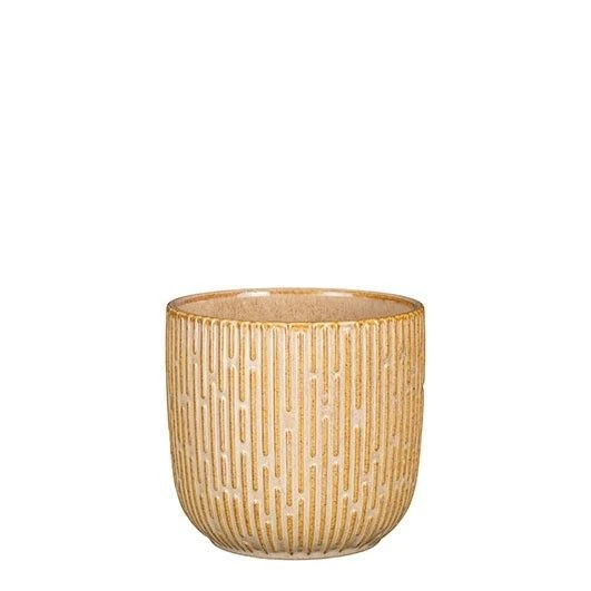 Sara Pot Brown Ø14cm - image 1