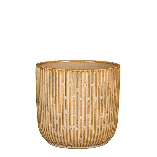 Sara Pot Brown Ø17.5cm - image 1