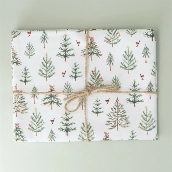 Scandi Trees Tea Towel