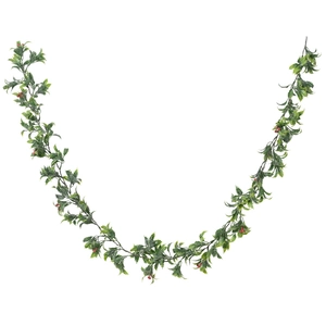 Shimmering Holly Artificial Garland
