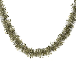 Shimmering Star Tinsel - Rosemary Green