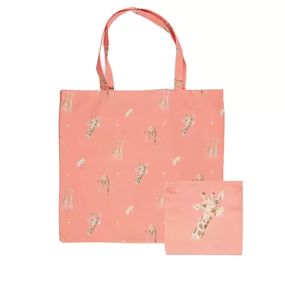 Foldable Shopping Bag - Giraffe - image 3