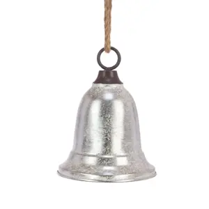 Silver Bell Hanging Decoration