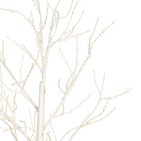 Silver Birch Illuminated Bare Branch Tree - 150cm - image 2