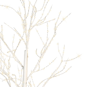 Silver Birch Illuminated Bare Branch Tree - 150cm - image 2