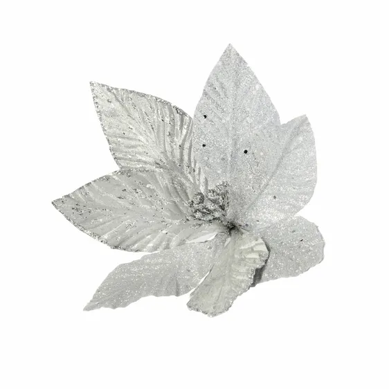 Silver Poinsettia Tree Stem