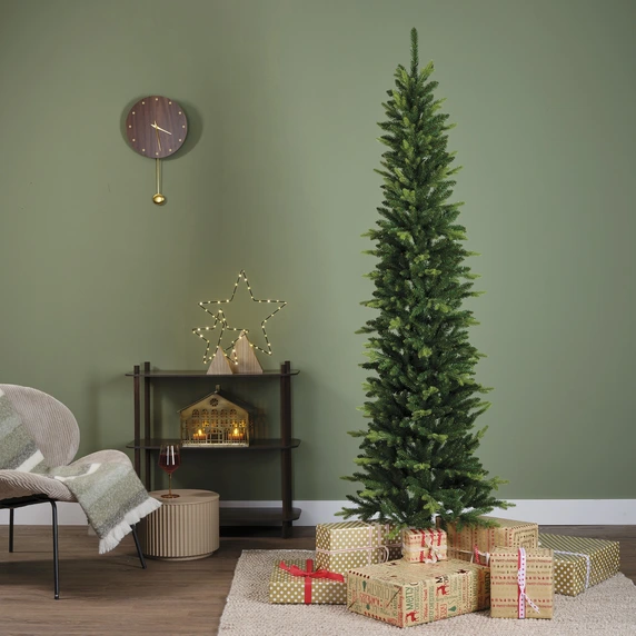 Slim Fir Artificial Christmas Tree 6ft - image 2